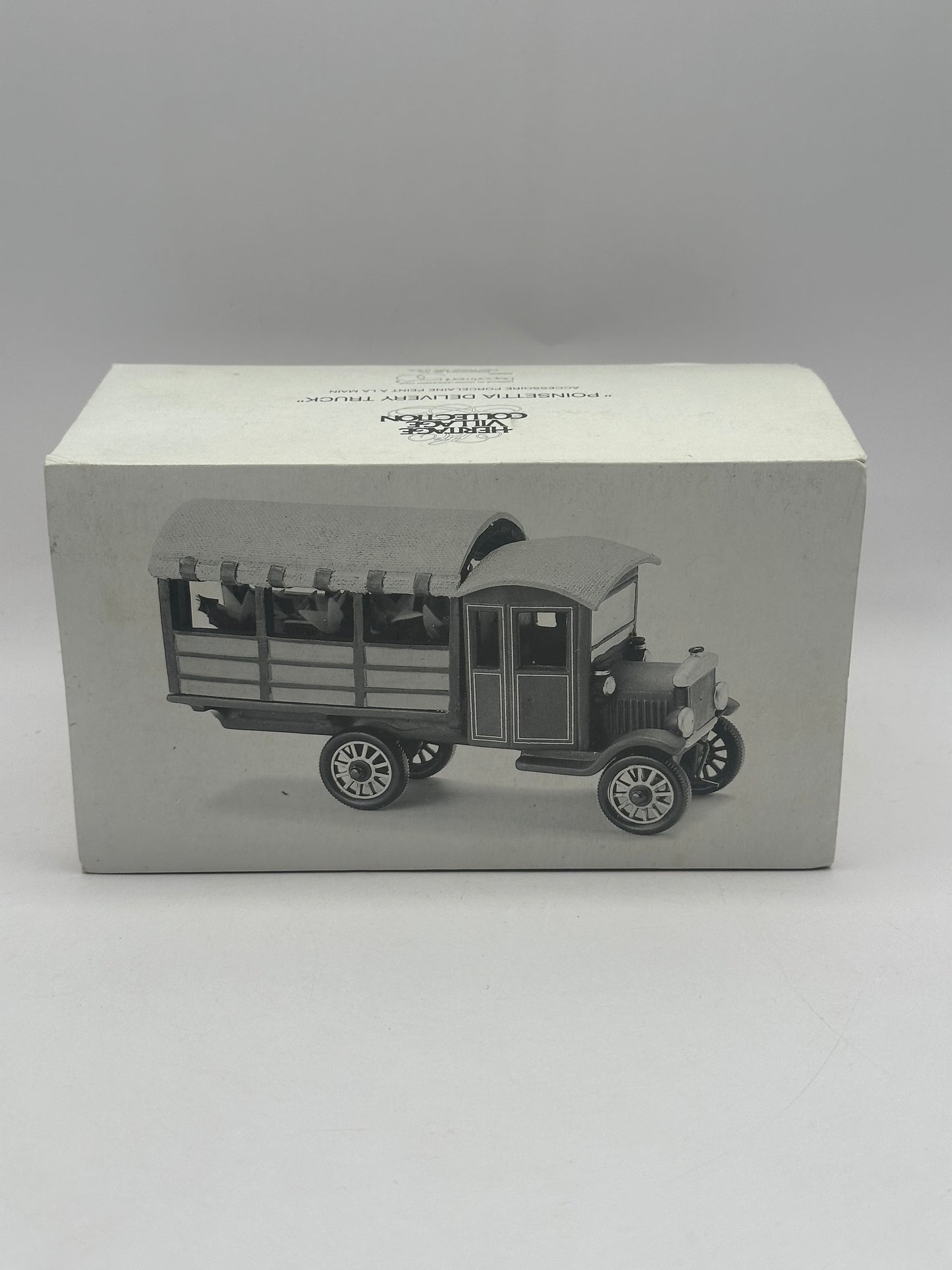 Dept 56 Dickens’ Village Poinsettia Delivery Truck