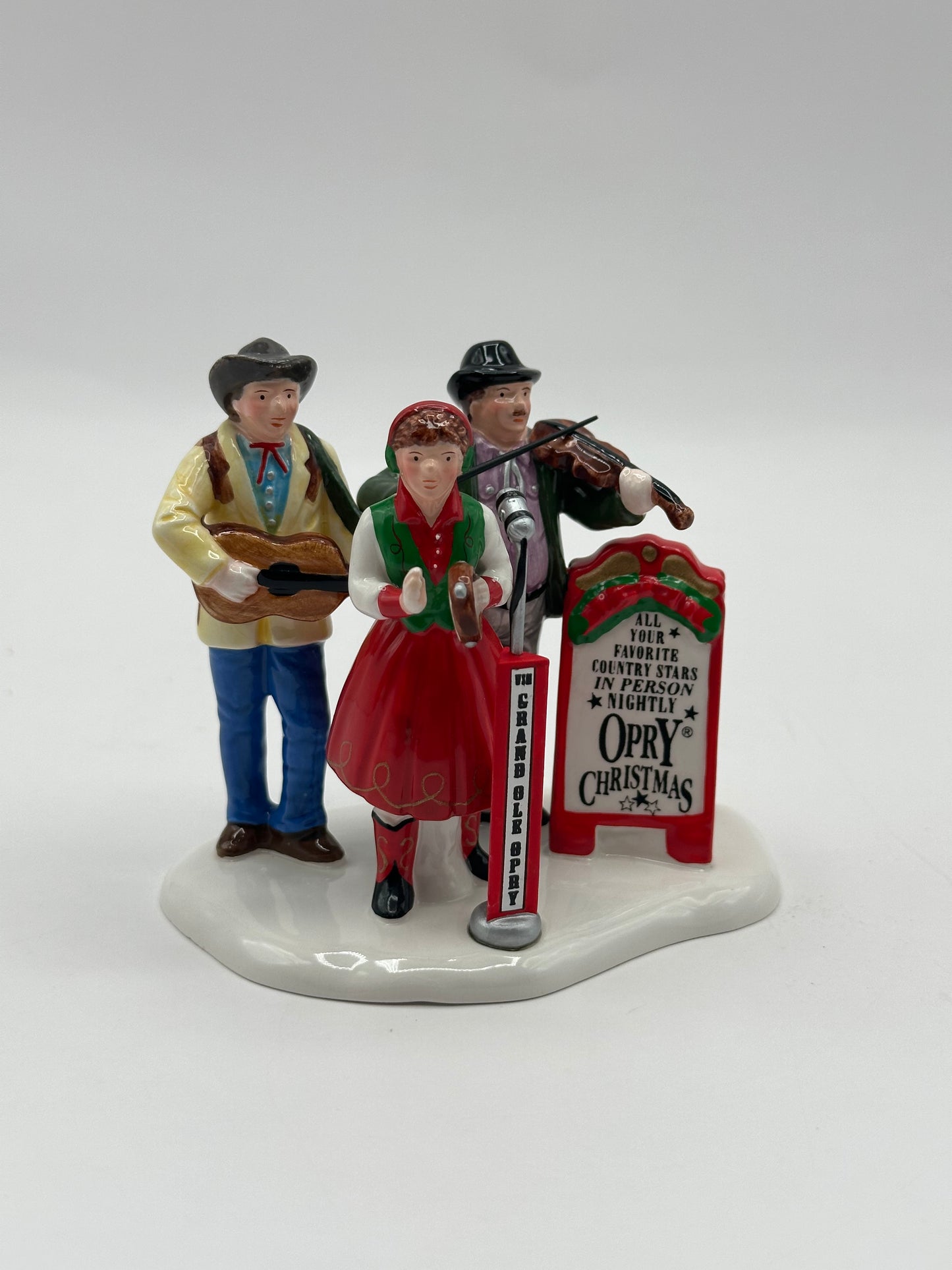 Dept 56 Original Snow Village Grand Ole Opry Carolers