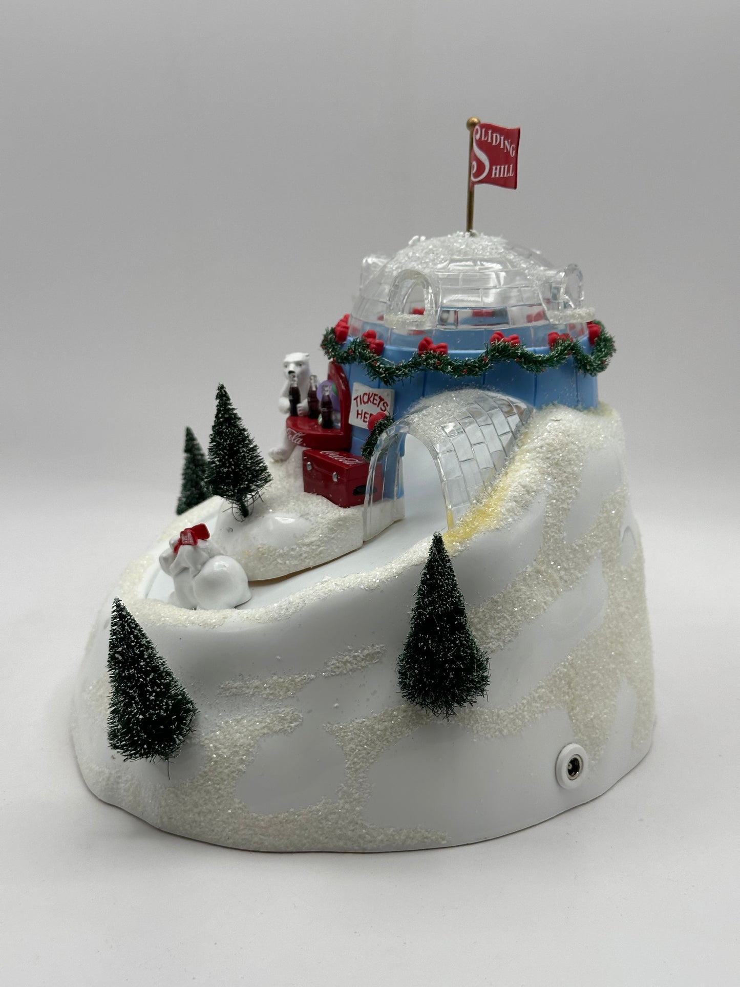 Dept 56 North Pole Coca-Cola Sliding Hill