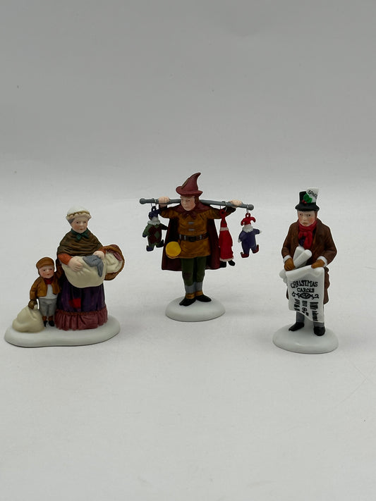 Dept 56 Dickens’ Village Portobello Road Peddlers