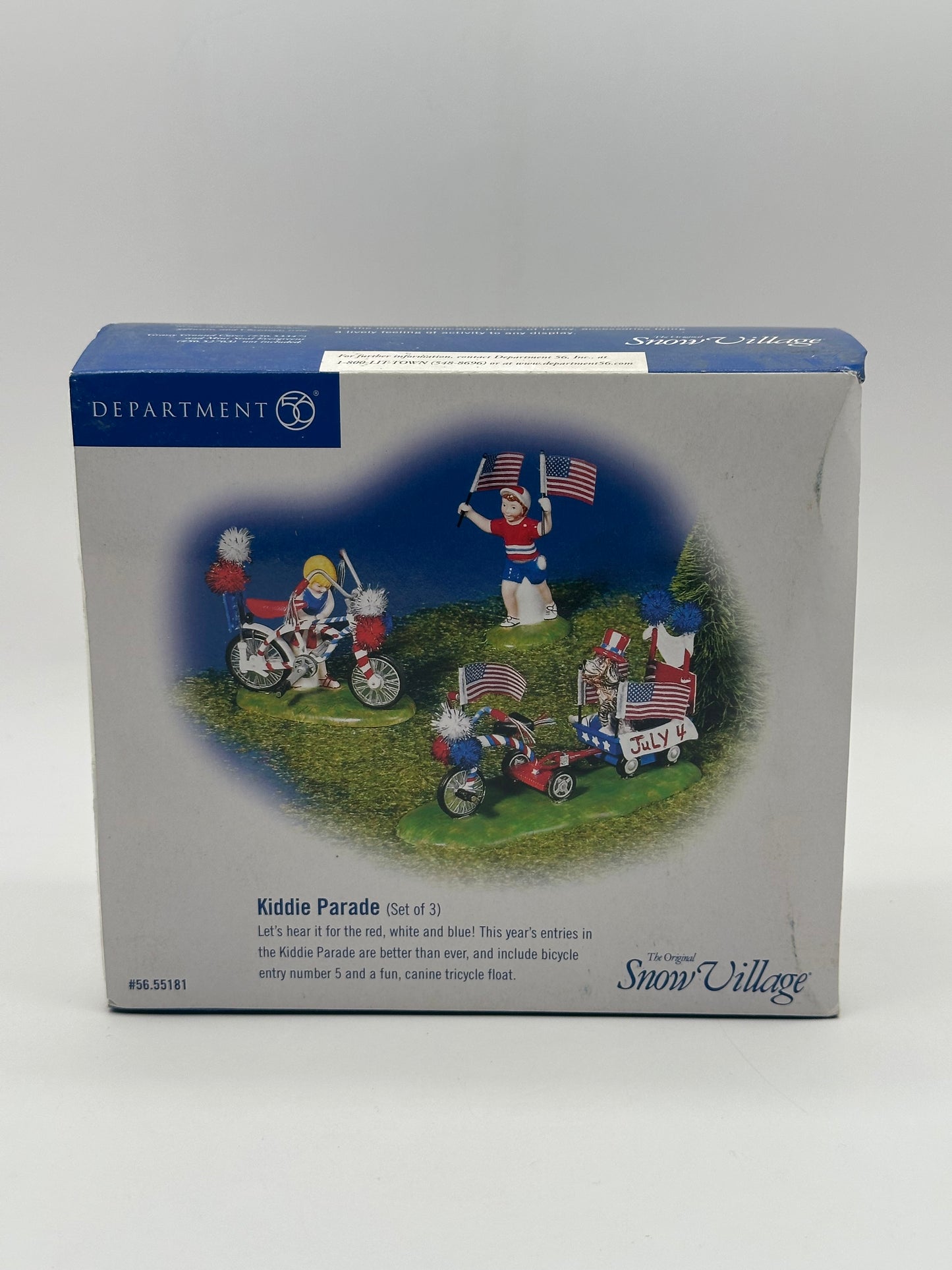 Dept 56 Original Snow Village Kiddie Parade