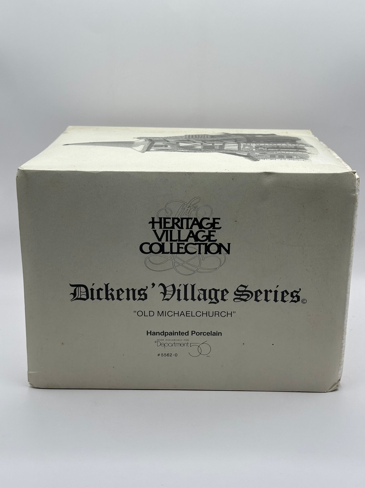 Dept 56 Dickens’ Village Old Michael Church