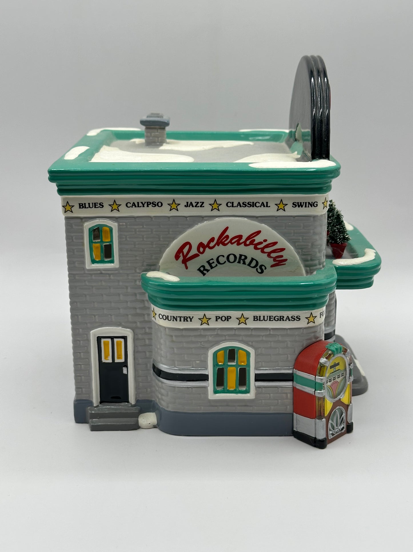 Dept 56 Original Snow Village Rockabilly Records