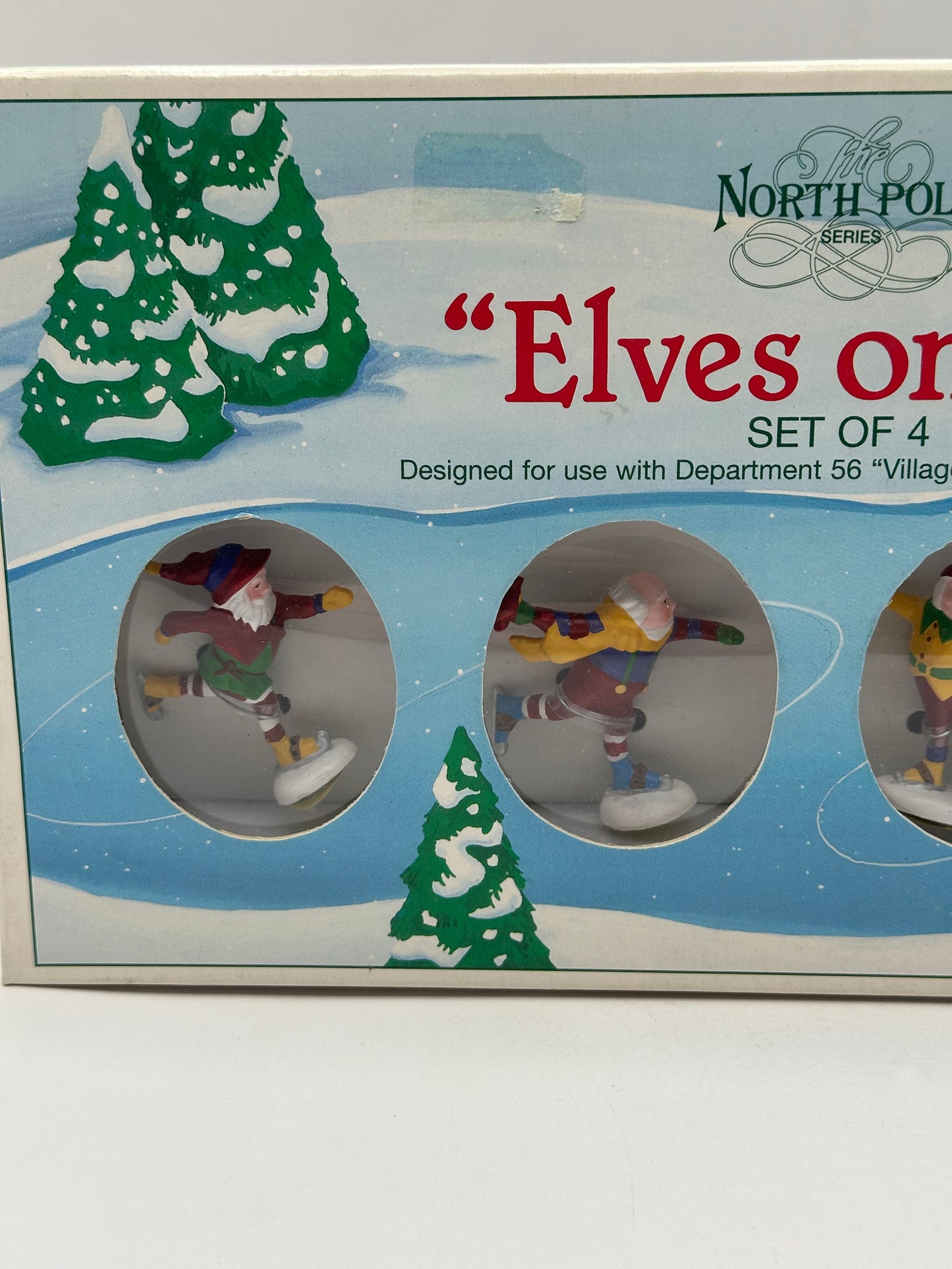 Dept 56 North Pole Elves On Ice