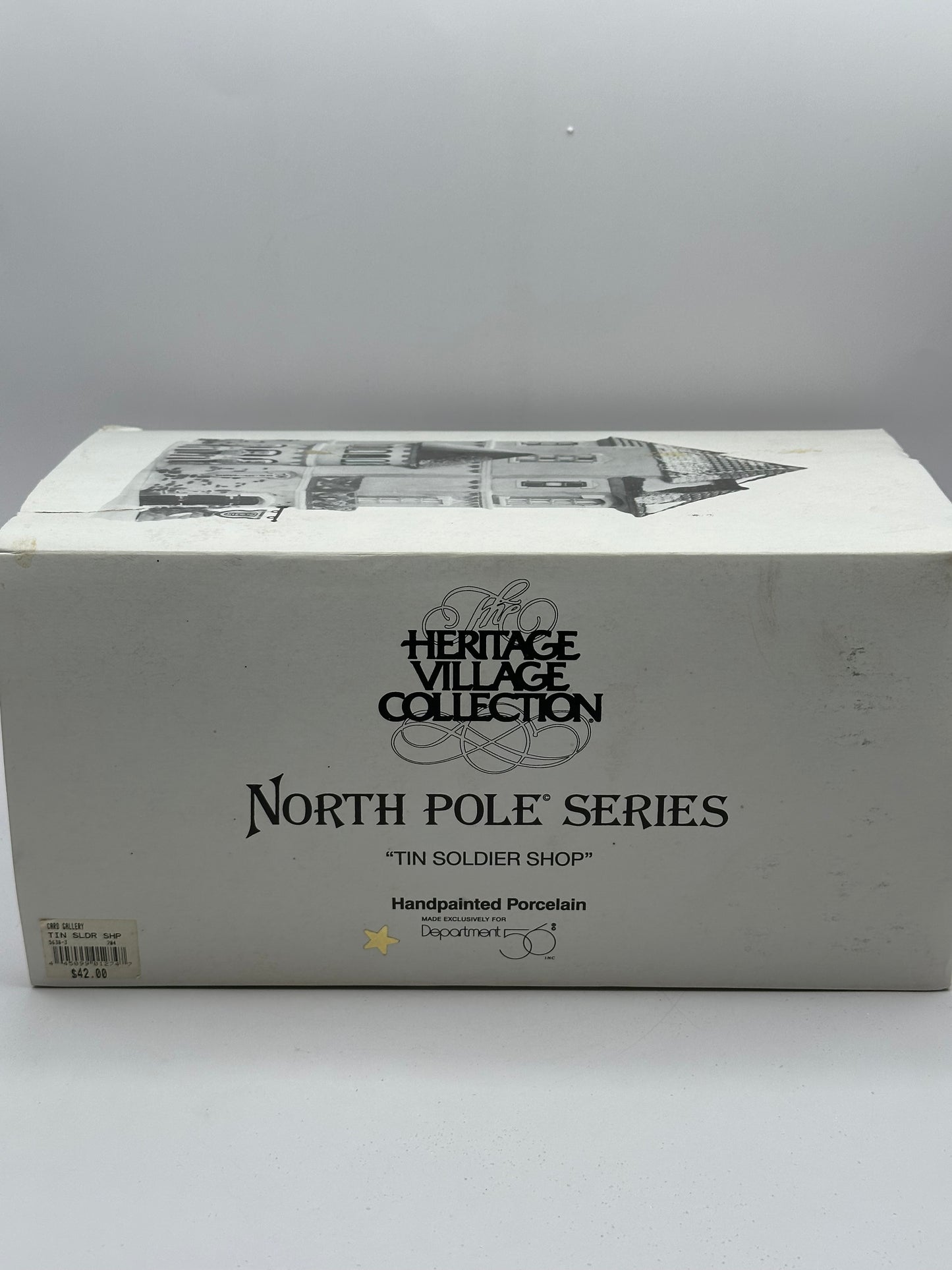 Dept 56 North Pole Series Tin Soldier Shop