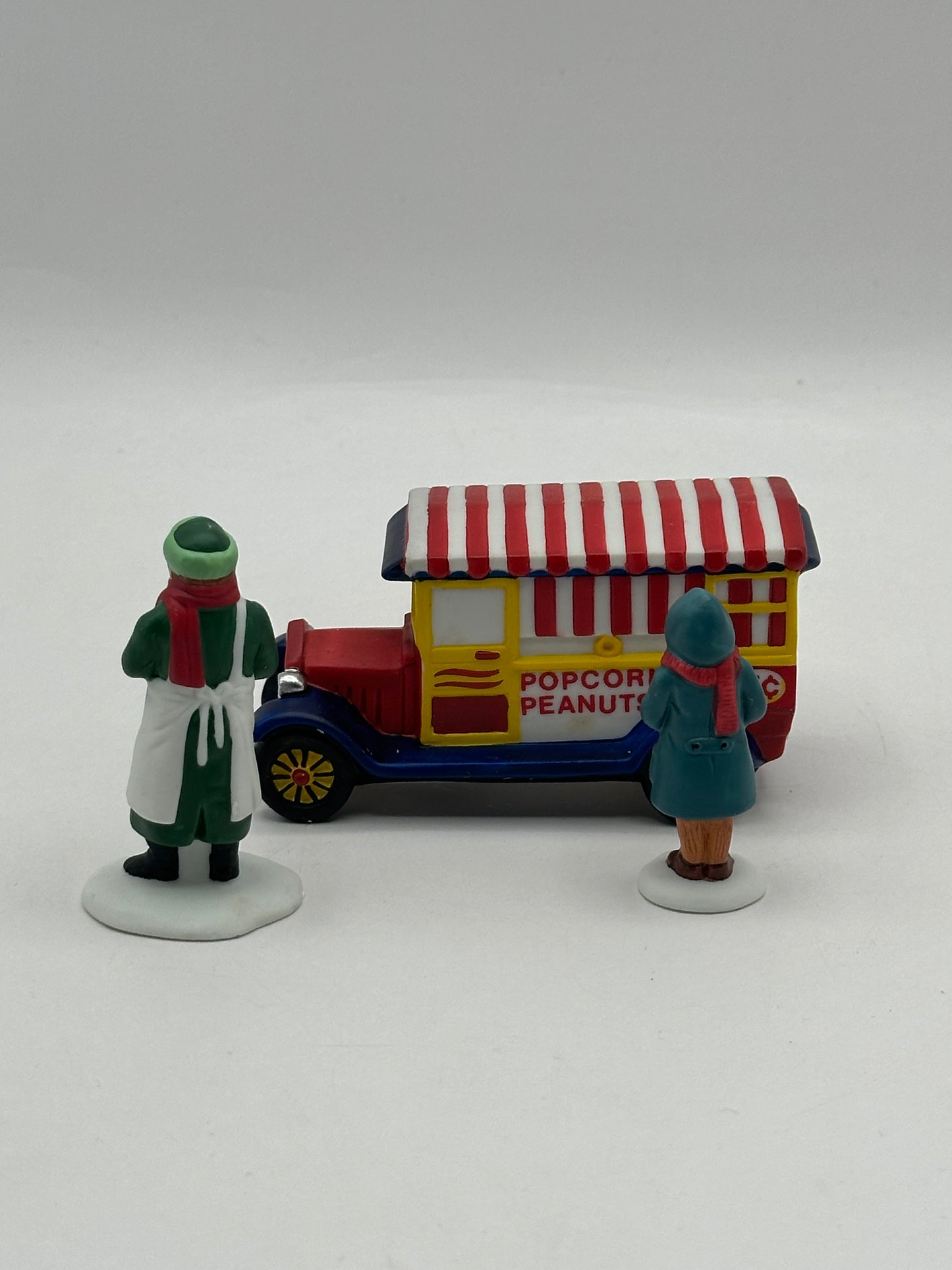 Dept 56 Christmas in the City Popcorn Vendor