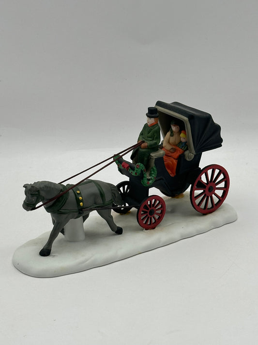 Dept 56 Christmas in the City Central Park Carriage