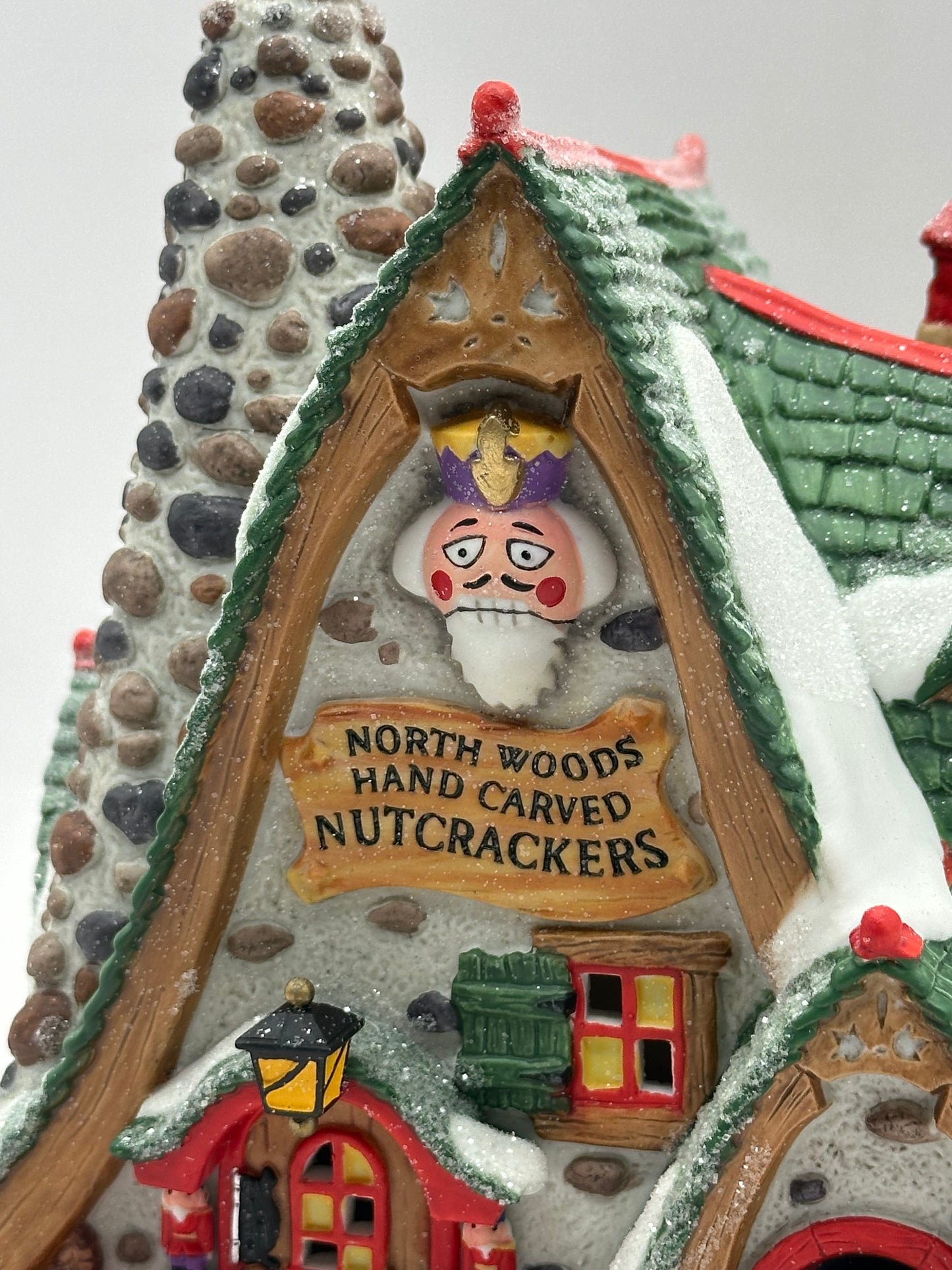 Dept 56 North Pole Hand Carved Nutcracker Factory