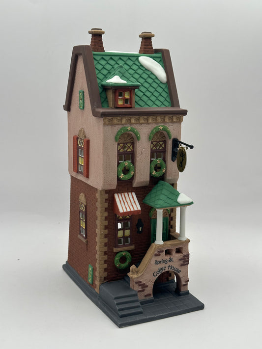 Dept 56 Christmas in the City Spring St. Coffee House