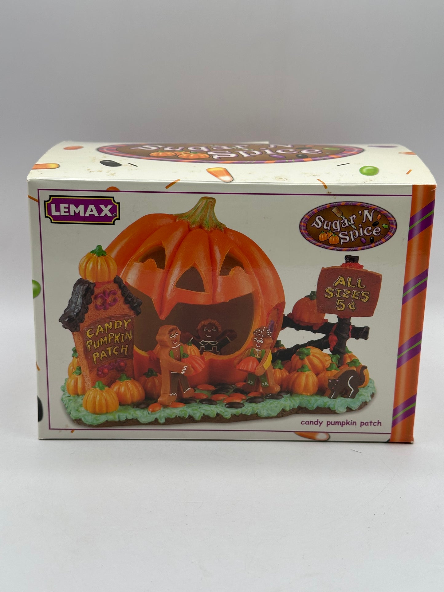 Lemax Sugar ‘N Spice Candy Pumpkin Patch