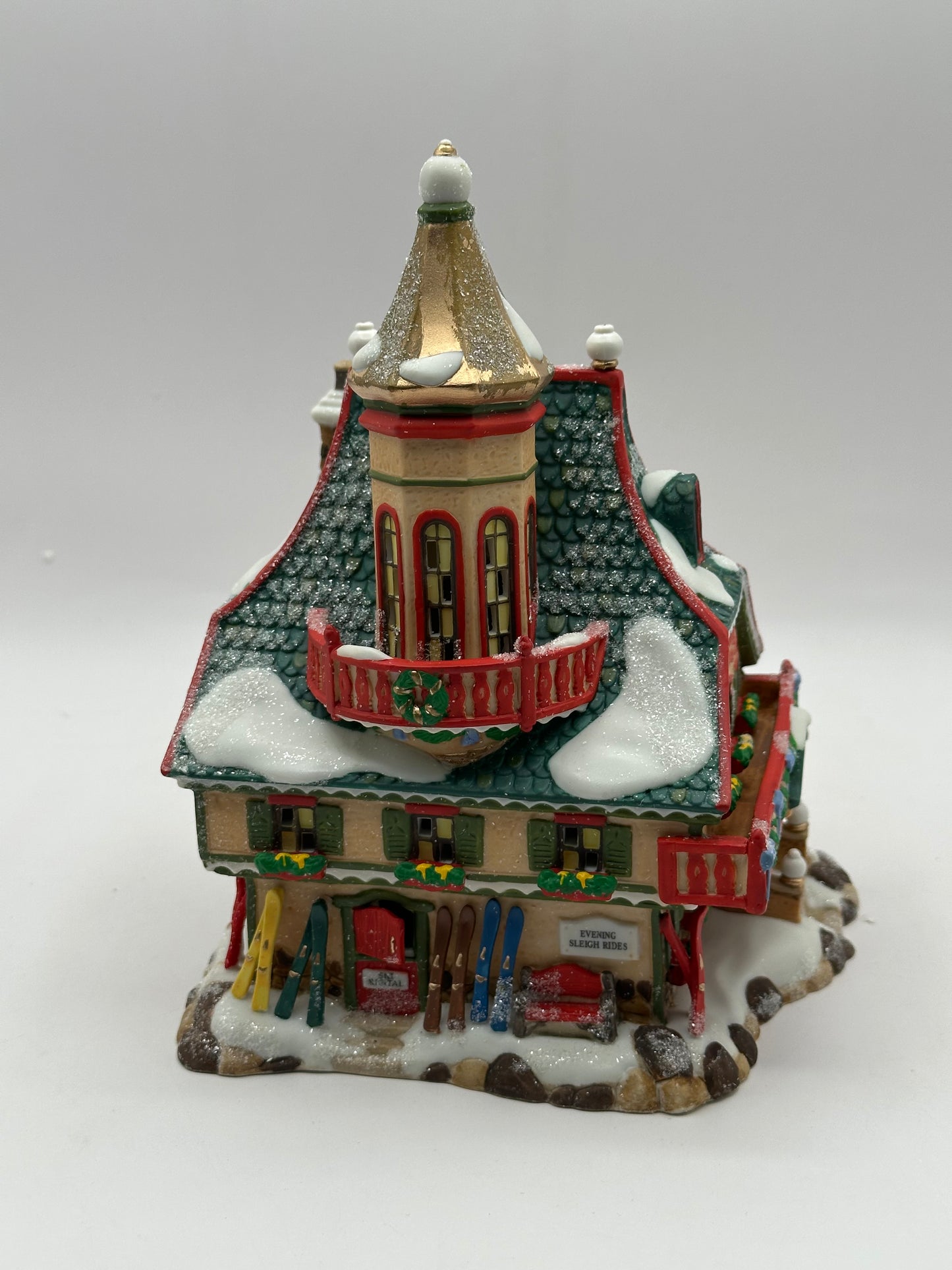 Dept 56 North Pole Series Elf Mountain Ski Resort