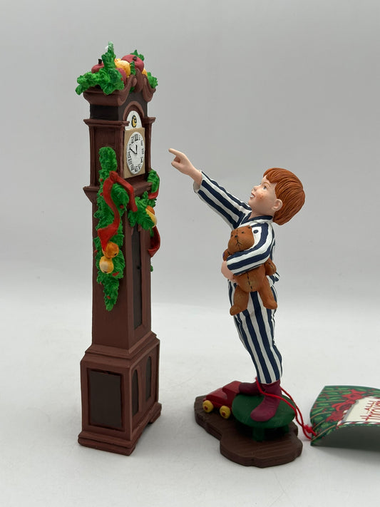 Department 56 Theodore Adjusting Time Grandfather Clock - All Through The House