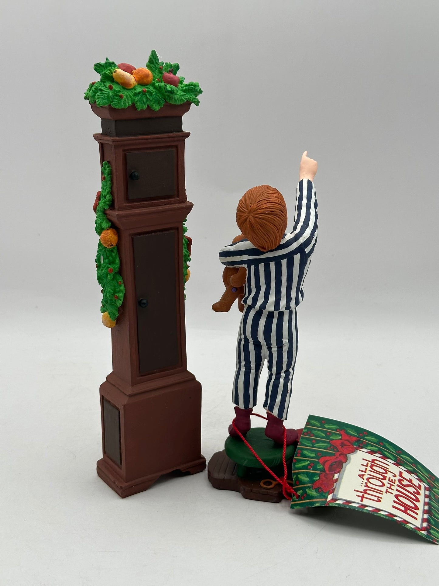 Department 56 Theodore Adjusting Time Grandfather Clock - All Through The House