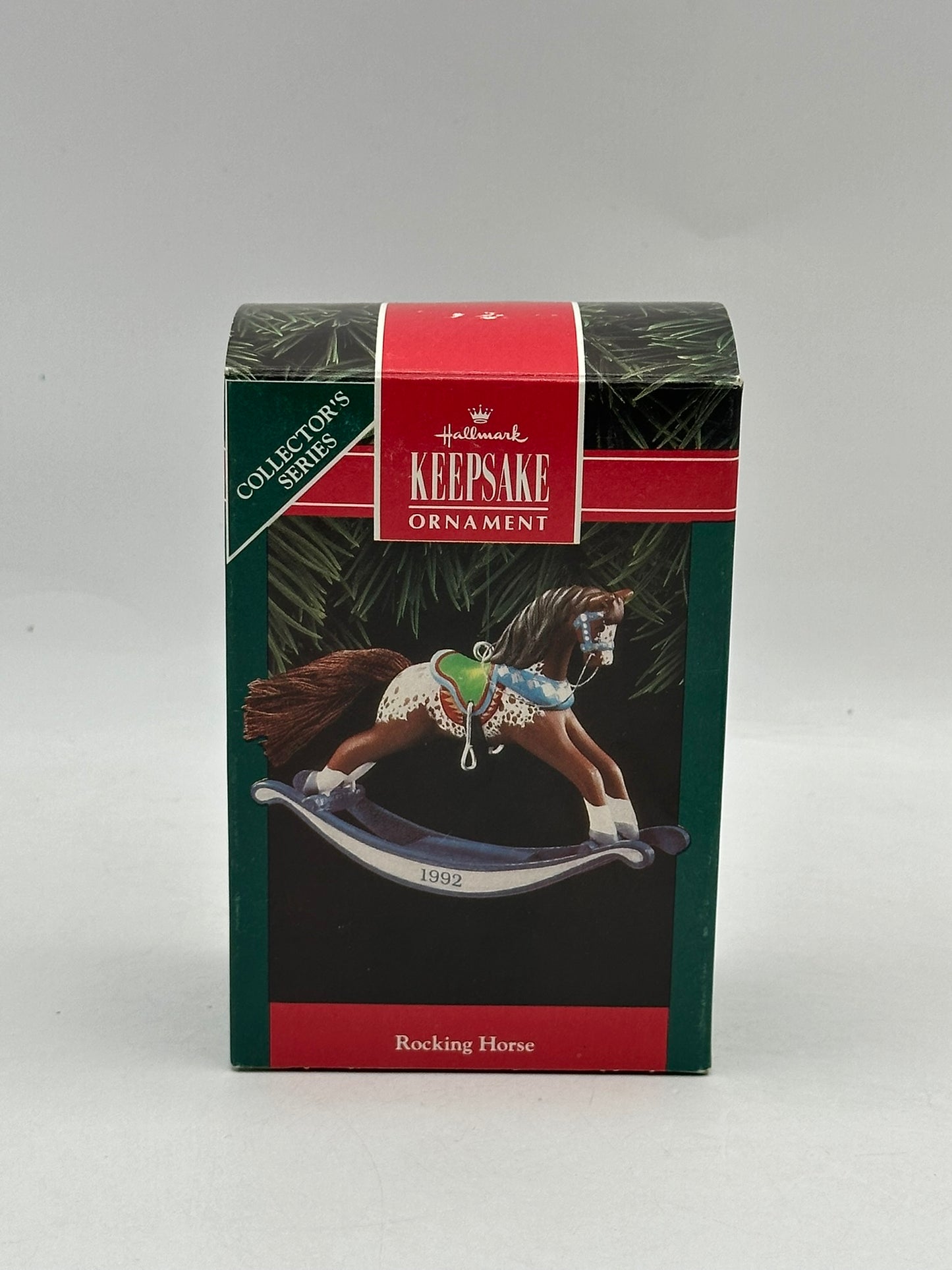 1992 Rocking Horse Hallmark Keepsake Ornament