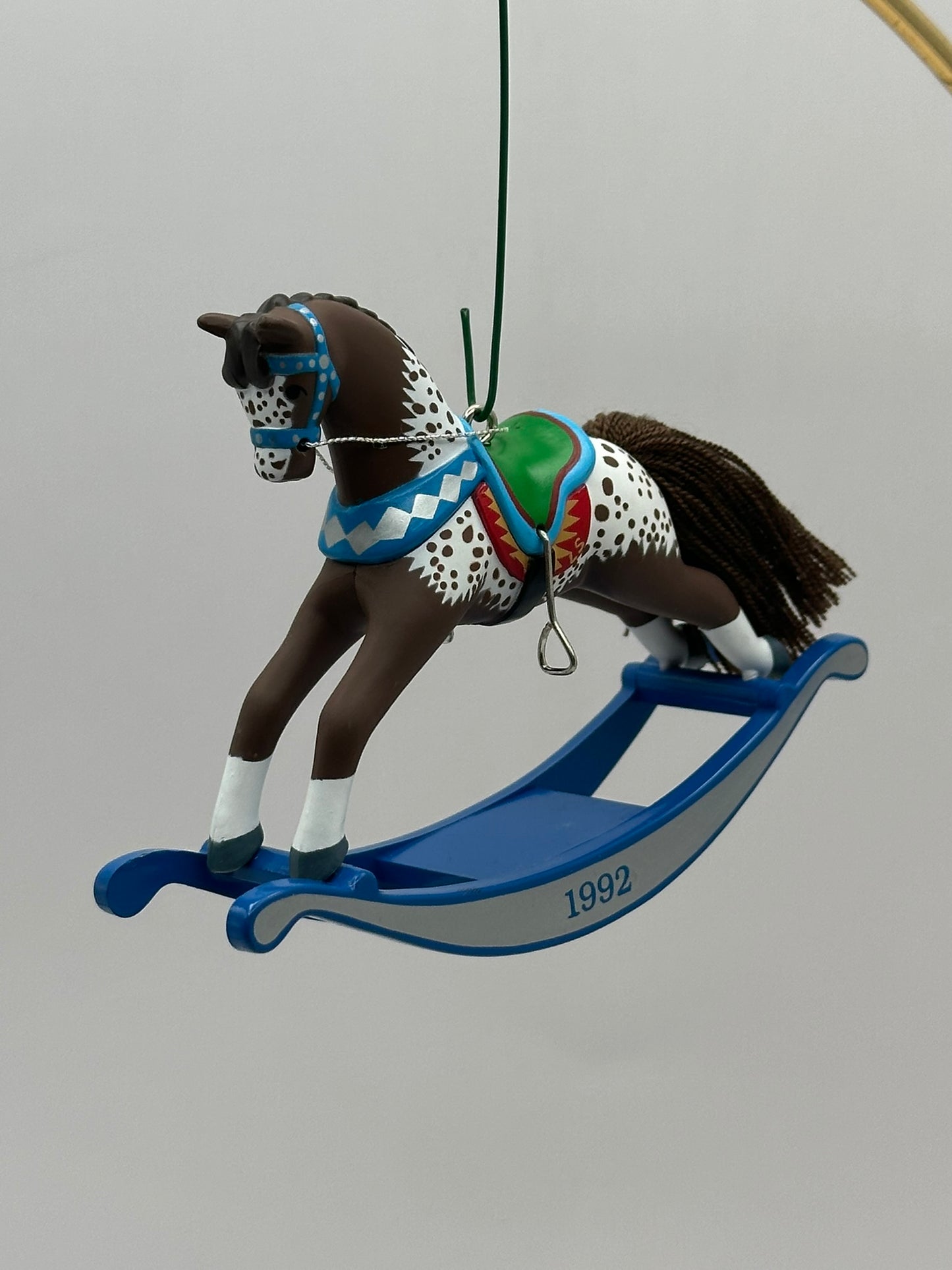 1992 Rocking Horse Hallmark Keepsake Ornament