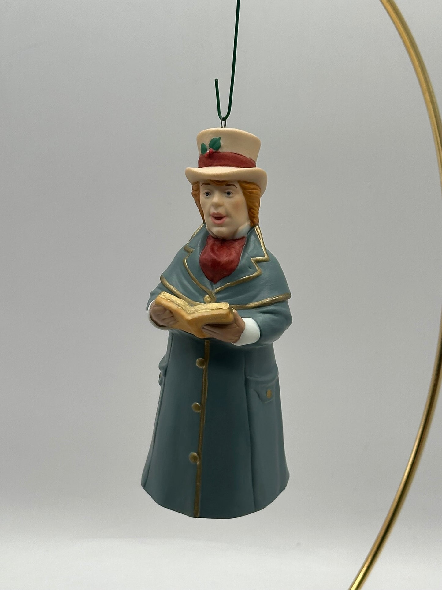 1992 Dickens Caroler Bell "Lord Chadwick" Hallmark Keepsake Ornament