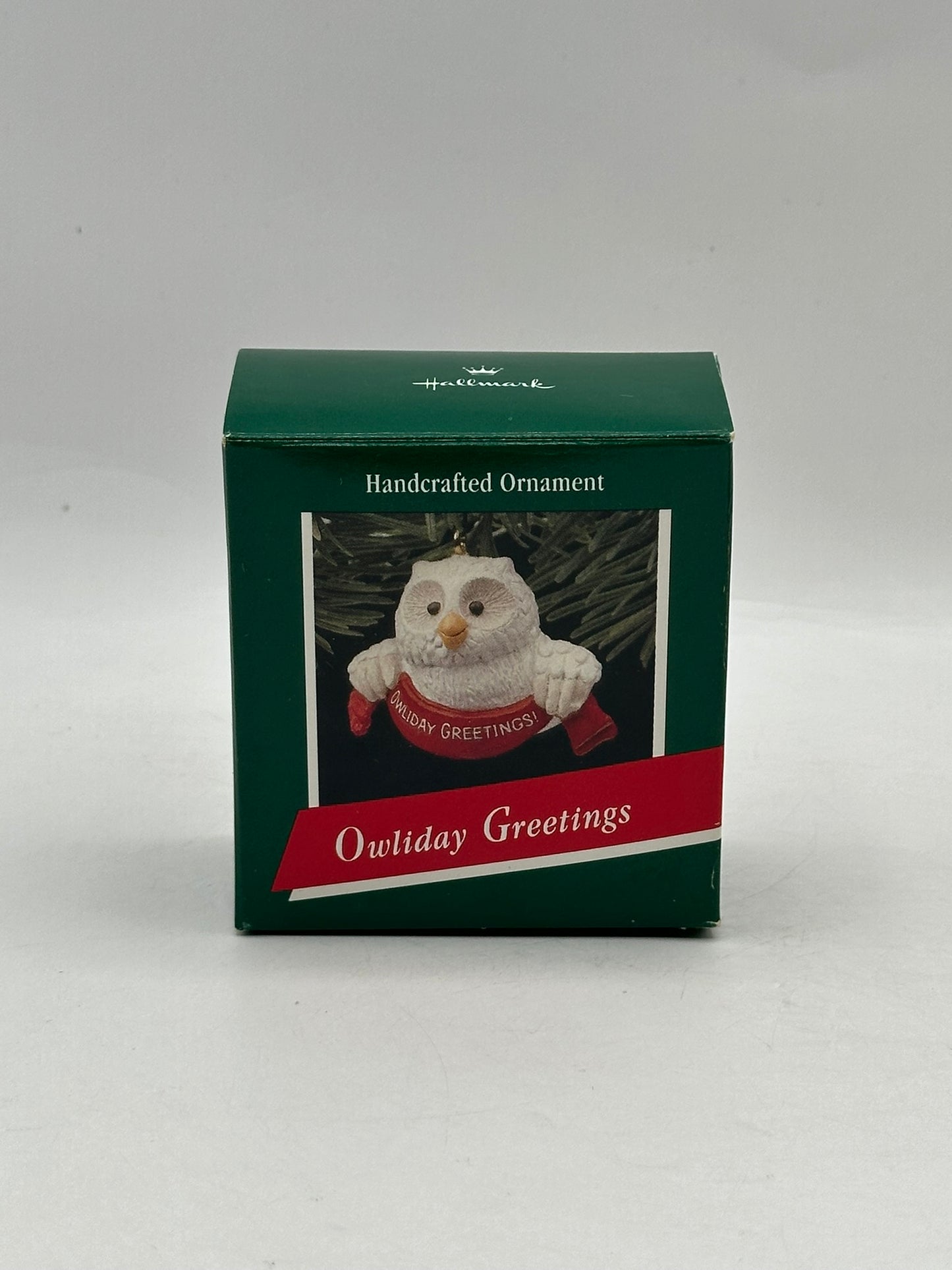 1989 Owliday Greetings Hallmark Keepsake Ornament