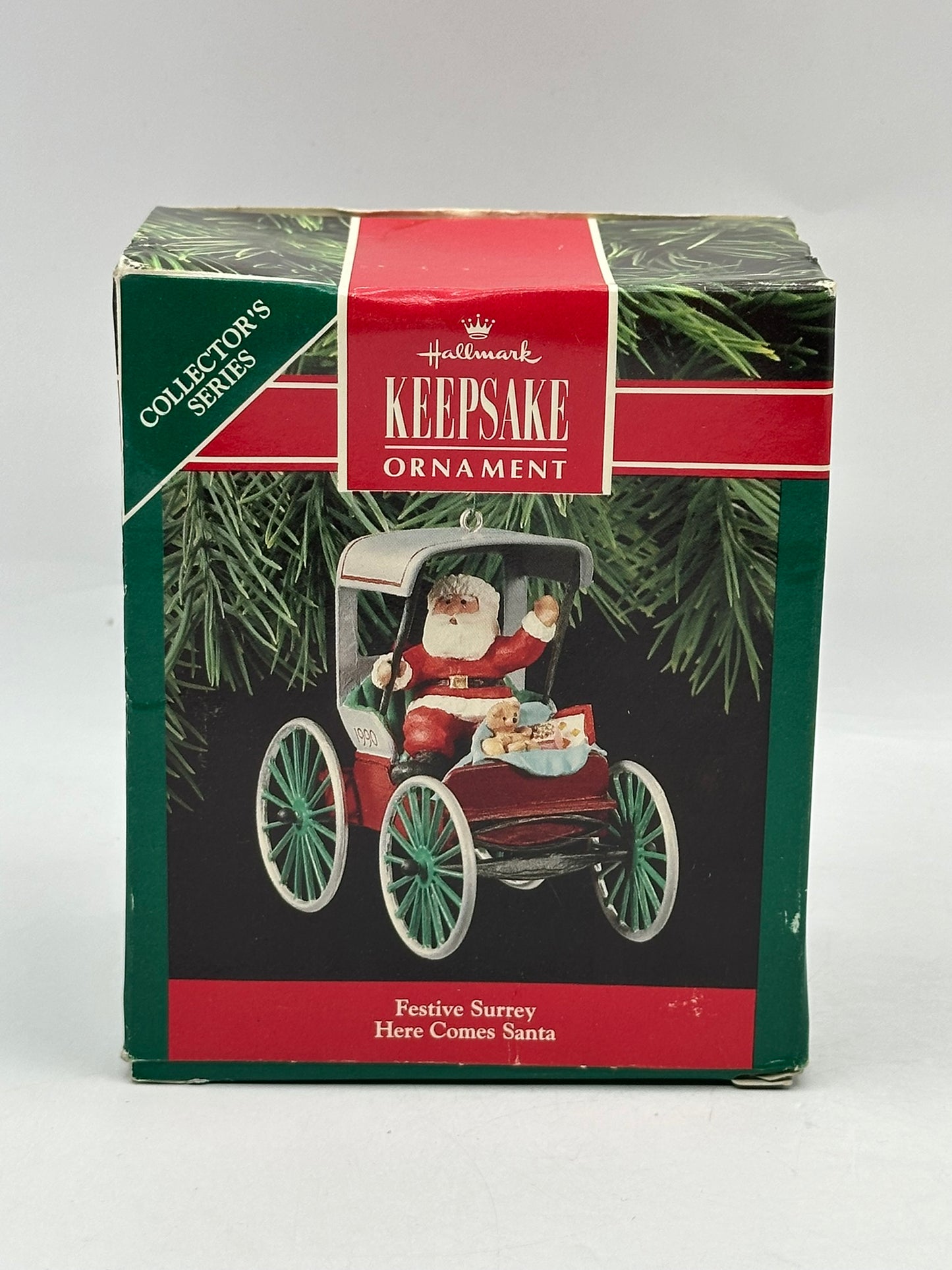 1990 Festive Surrey Hallmark Keepsake Ornament