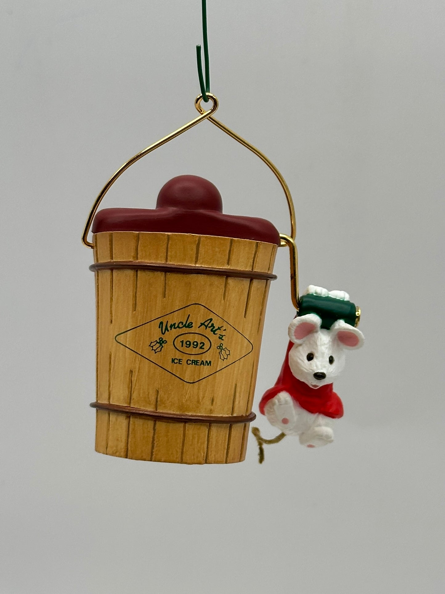 1992 Uncle Art's Ice Cream Hallmark Keepsake Ornament