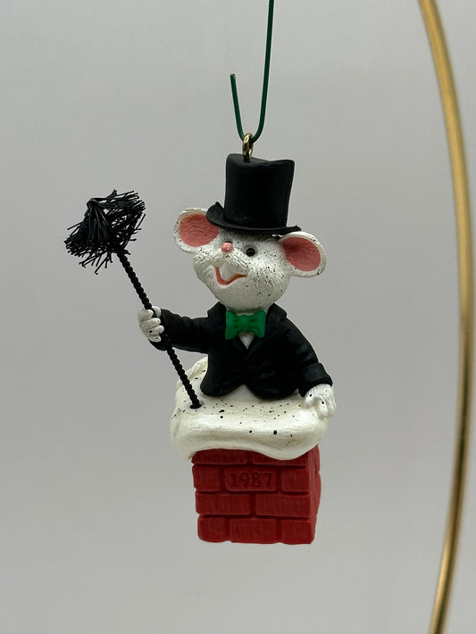 1987 Wee Chimney Sweep Hallmark Keepsake Ornament