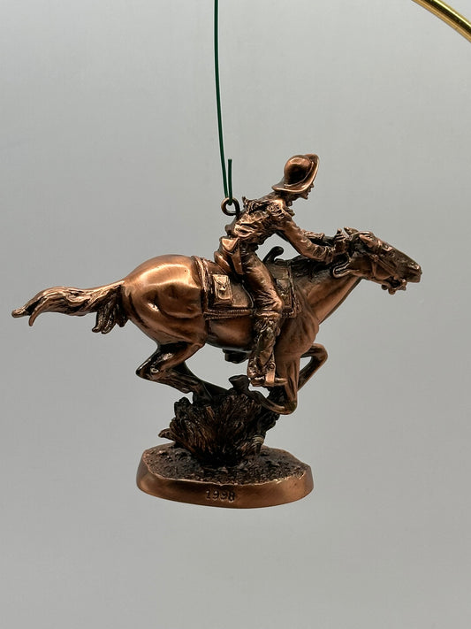 1998 Pony Express Rider (The Old West) Hallmark Keepsake Ornament