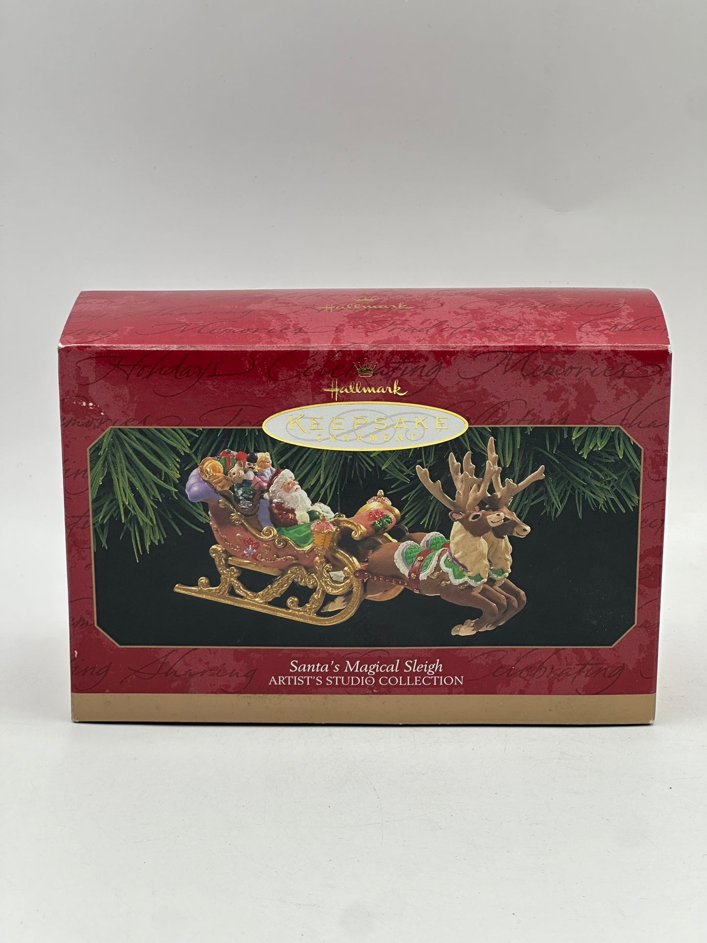 1997 Santa's Magical Sleigh Hallmark Keepsake Ornament