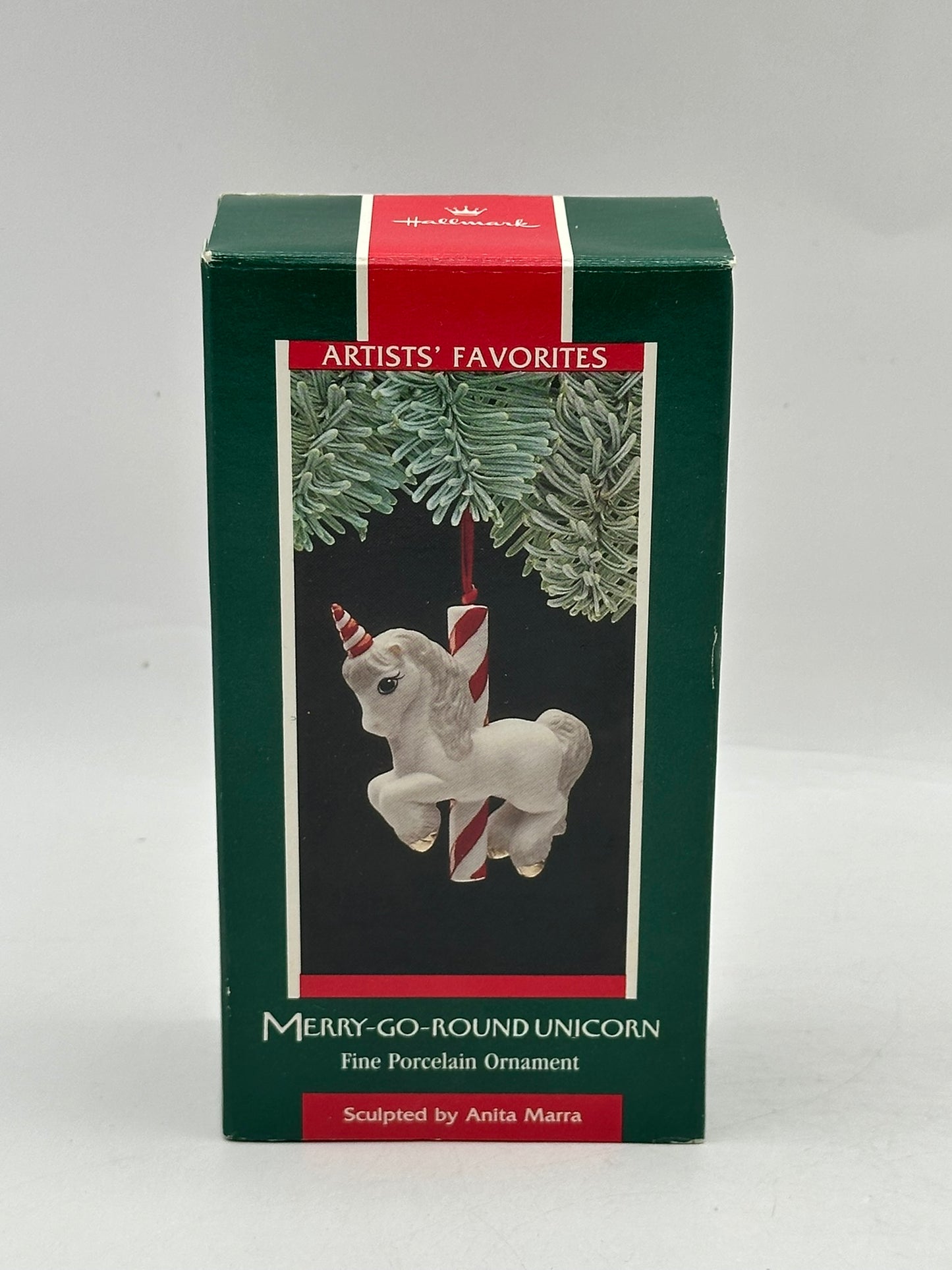 1989 Merry-Go-Round Unicorn Hallmark Keepsake Ornament