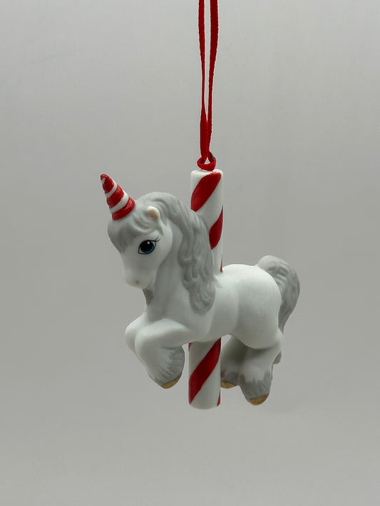 1989 Merry-Go-Round Unicorn Hallmark Keepsake Ornament