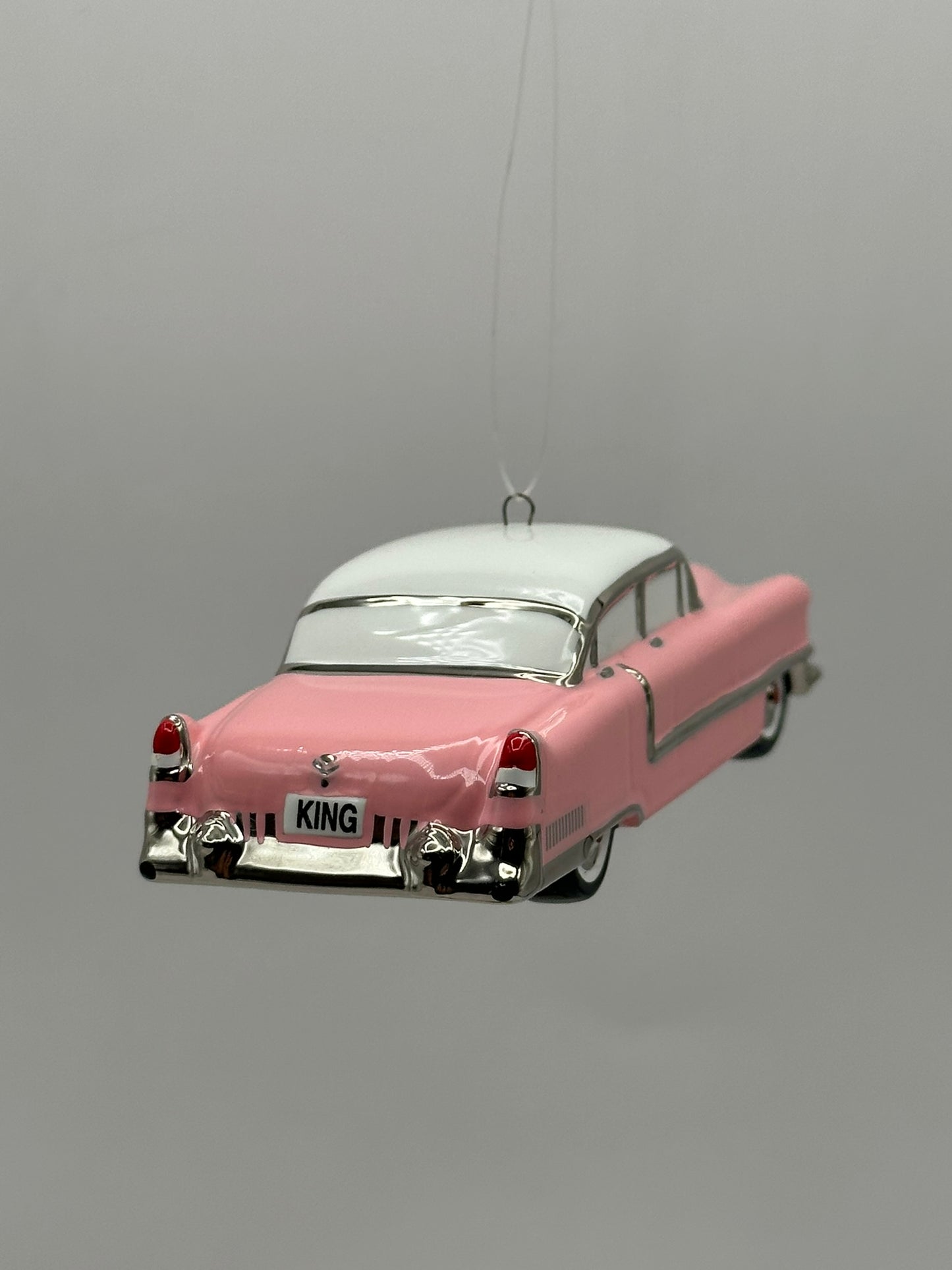 2000 "1955 Pink Cadillac" Fleetwood Department 56 Hanging Ornament