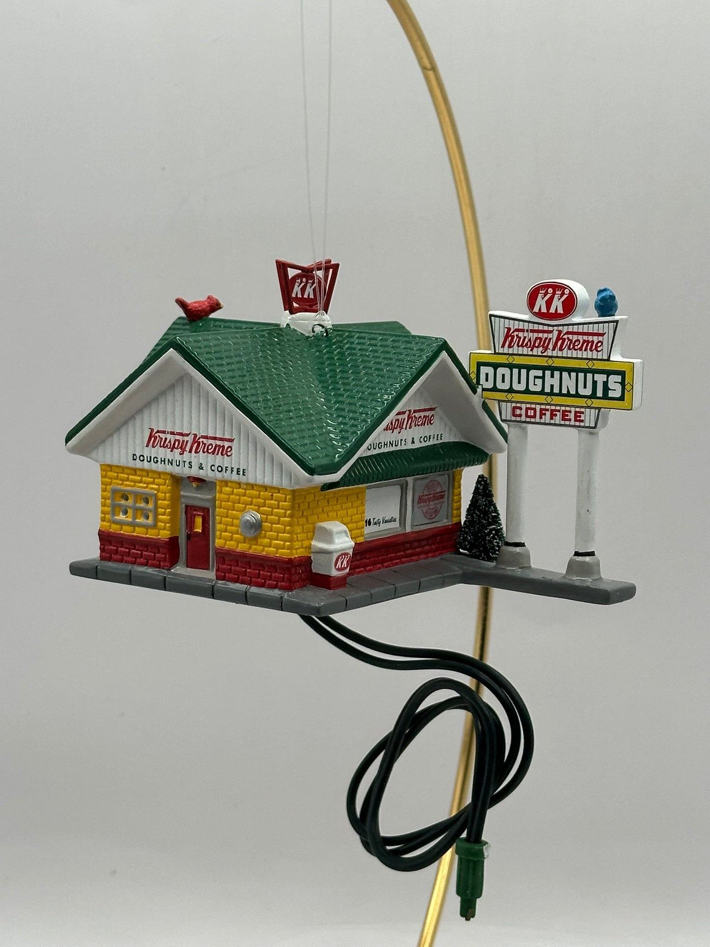 2002 "Krispy Kreme Doughnut Shop" Department 56 Hanging Ornament