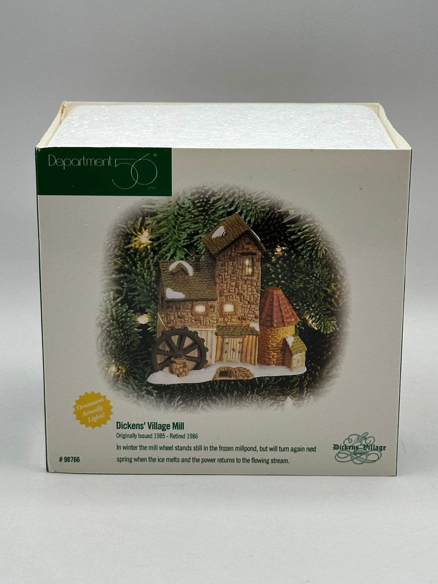 1997-1998 Dickens' Village Mill Department 56 Hanging Ornament