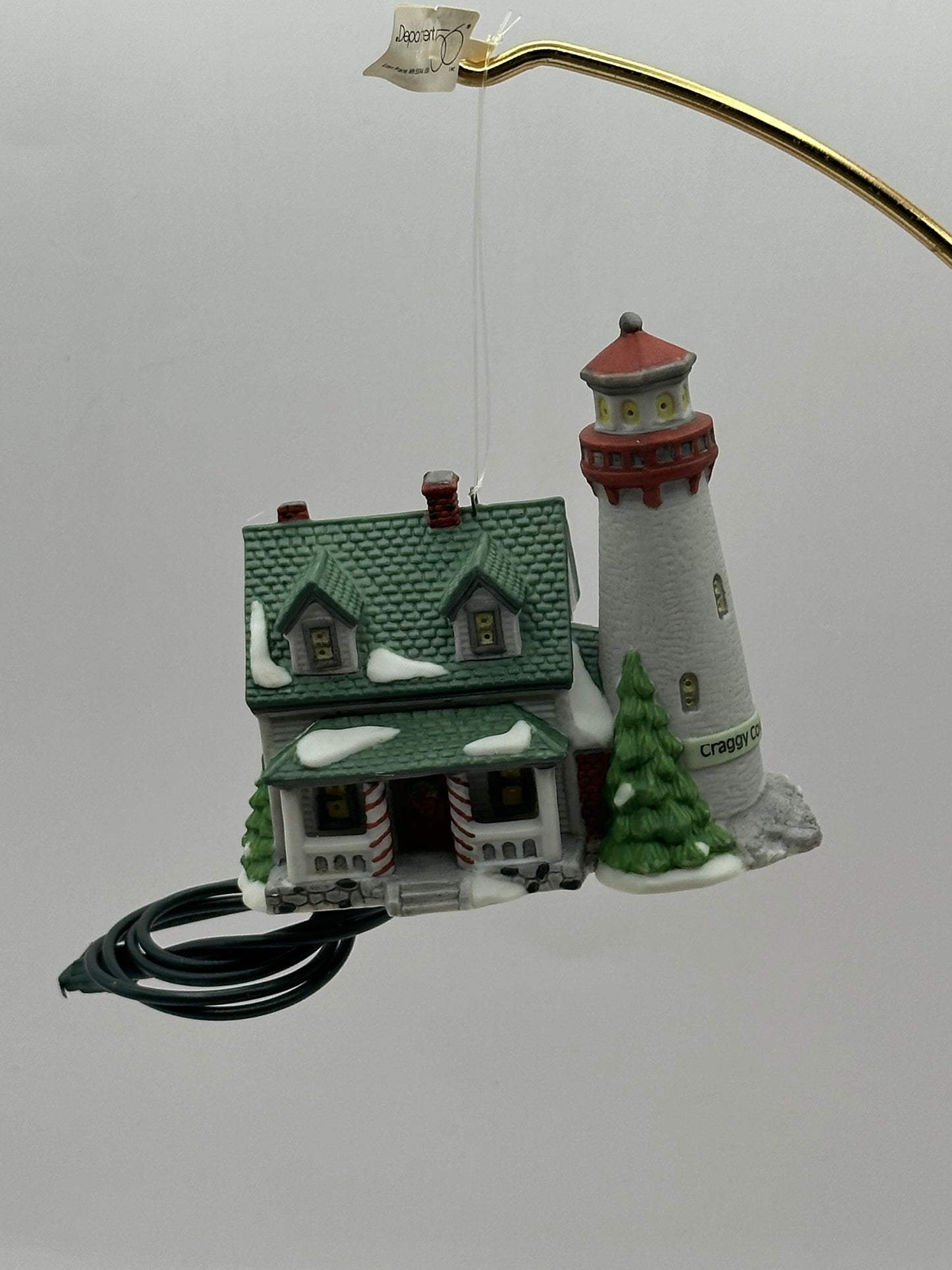 1997-1998 Craggy Cove Lighthouse Department 56 Hanging Ornament