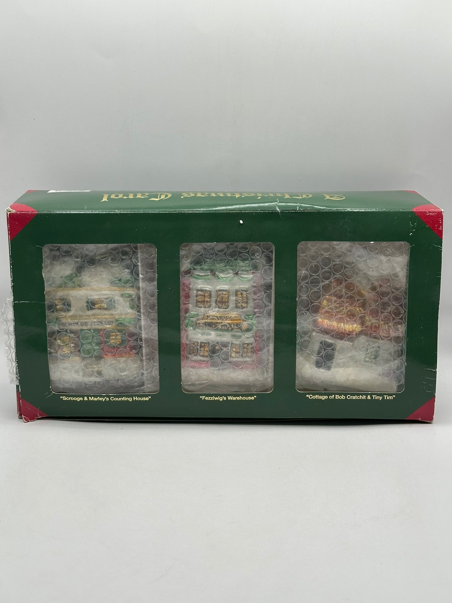 A Christmas Carol Set of 3 Department 56 Hanging Ornaments