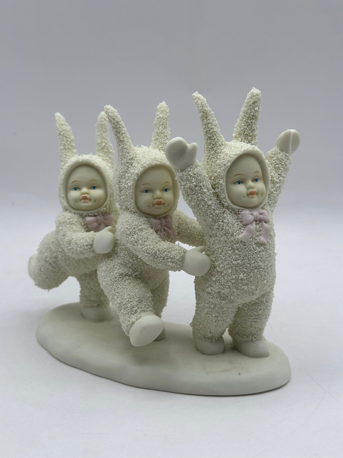 Let's Do The Bunny Hop - Easter 1994 - Department 56 Snowbunnies