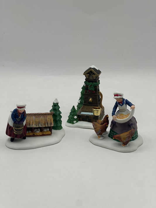 Three French Hens (III) - Twelve Days of Dickens' Village Department 56