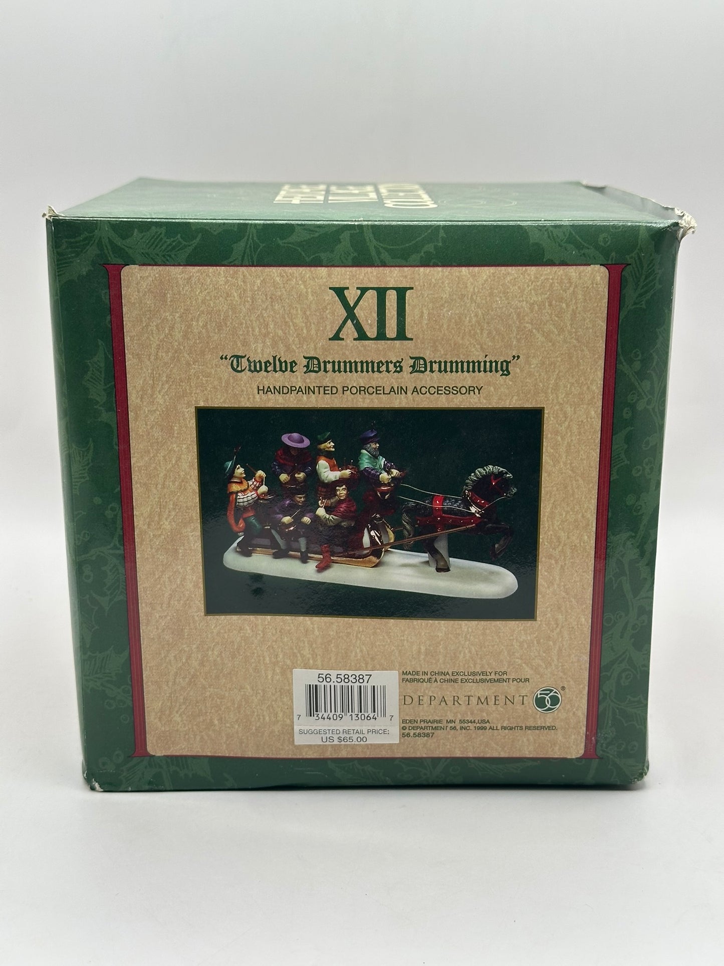 Twelve Drummers Drumming (XII) - Twelve Days of Dickens' Village Department 56