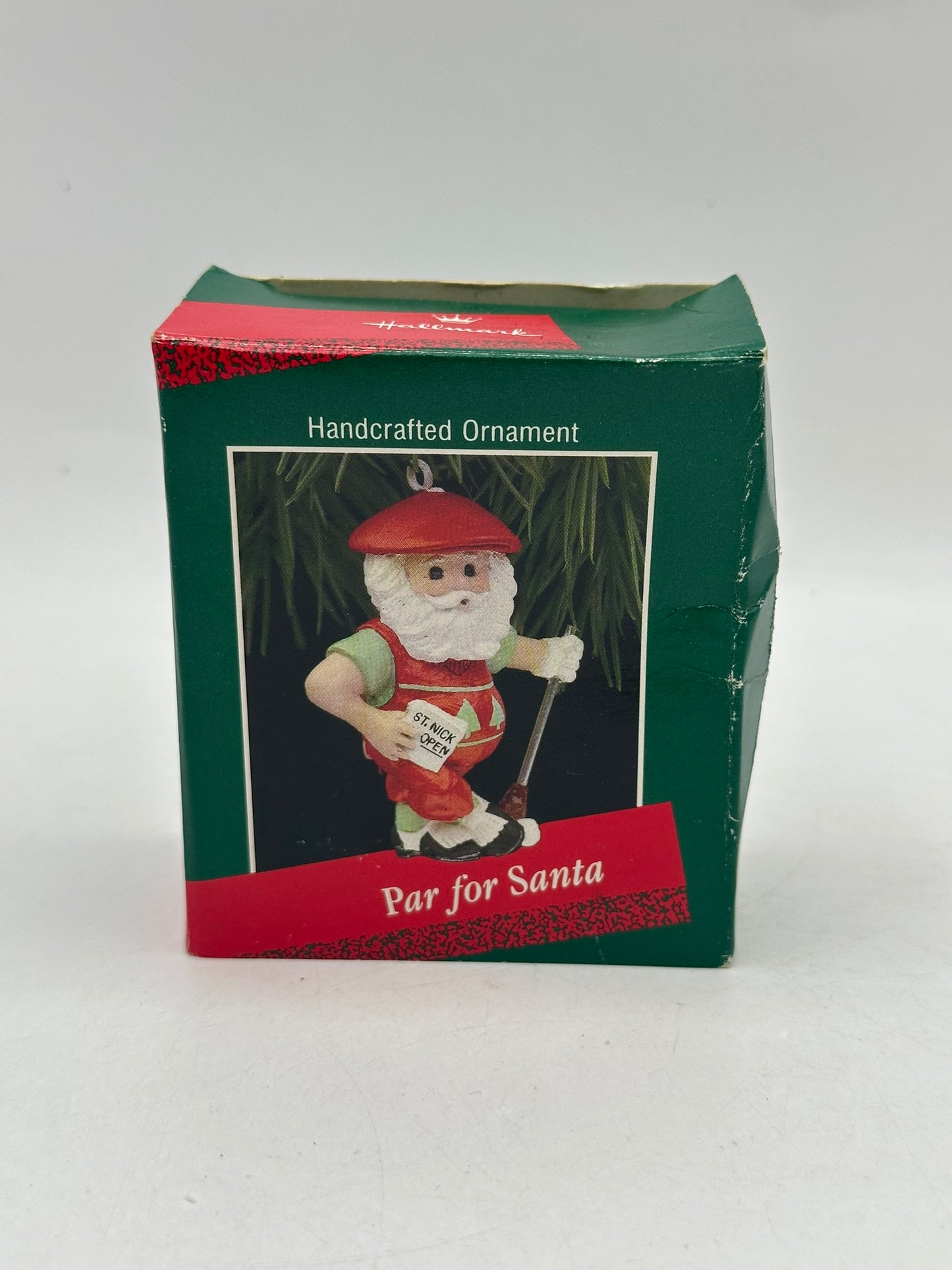 1988 Par For Santa Hallmark Keepsake Ornament