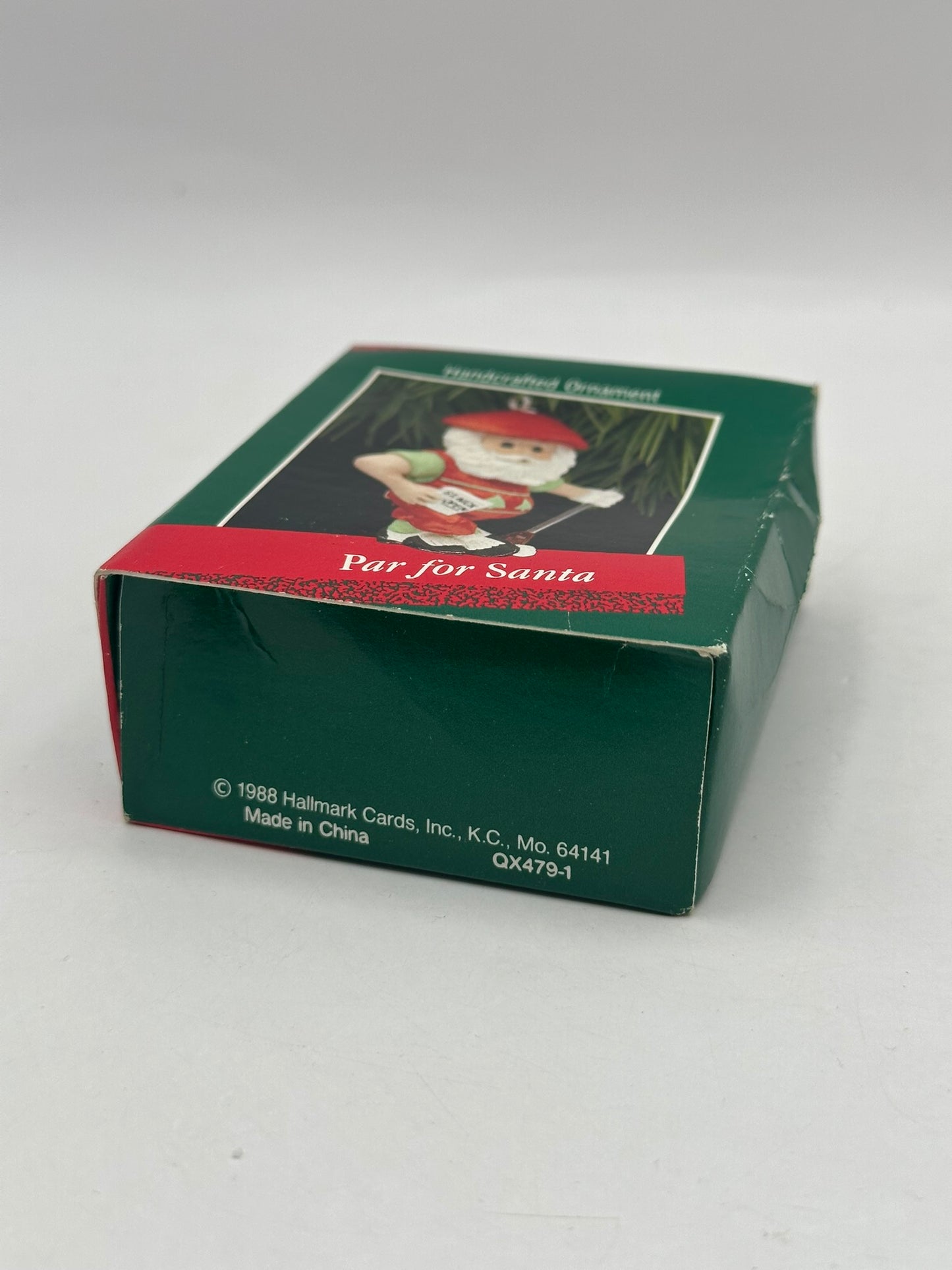 1988 Par For Santa Hallmark Keepsake Ornament