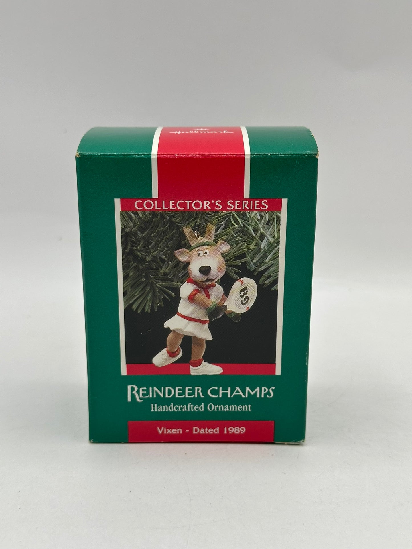 1989 Reindeer Champs Hallmark Keepsake Ornament