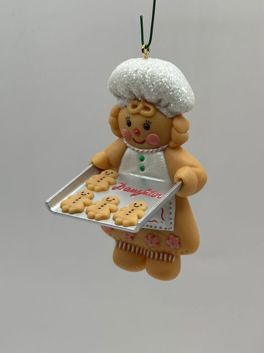 1988 Daughter (Gingerbread Cookie) Hallmark Keepsake Ornament