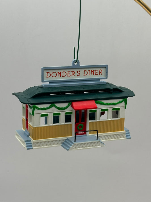 1990 Donder's Diner Hallmark Keepsake Ornament