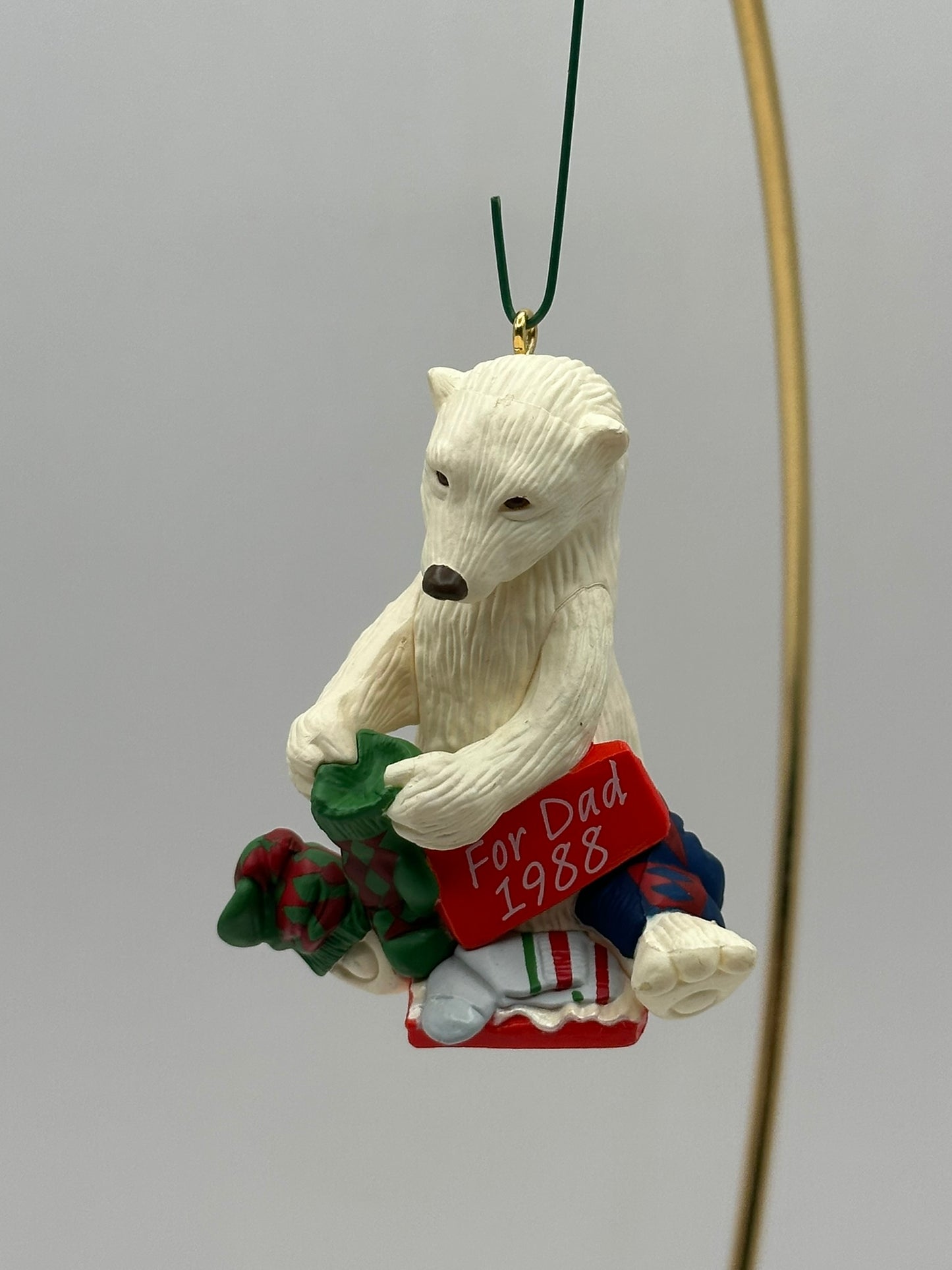 1988 Dad (Polar Bear) Hallmark Keepsake Ornament