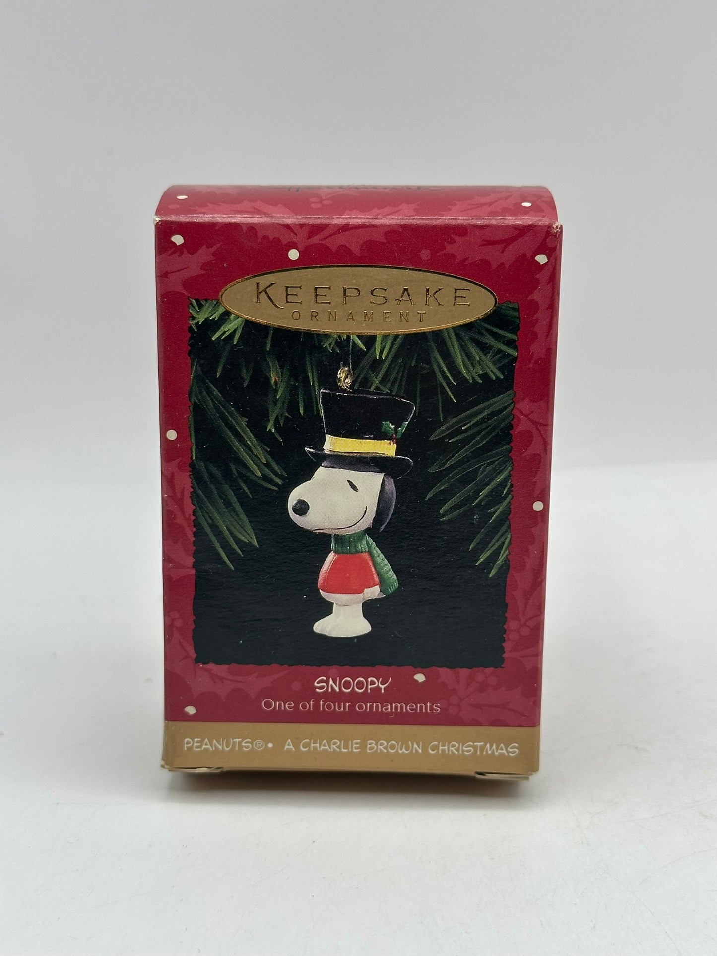 1995 Snoopy, A Charlie Brown Christmas, PEANUTS Hallmark Keepsake Ornament