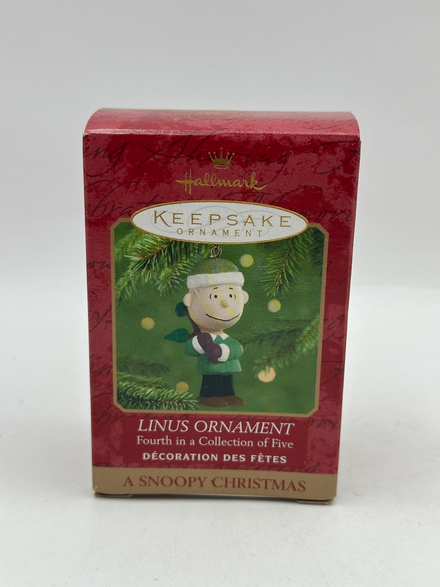 2000 Linus, A Charlie Brown Christmas, PEANUTS Hallmark Keepsake Ornament