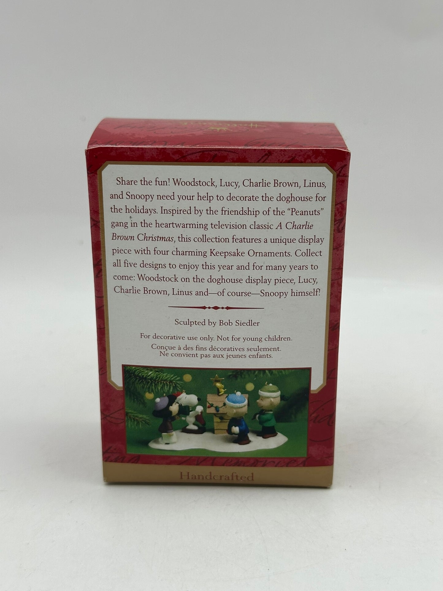 2000 Lucy, A Charlie Brown Christmas, PEANUTS Hallmark Keepsake Ornament