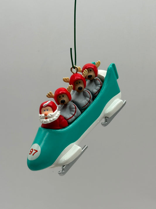 1997 Downhill Run Hallmark Keepsake Ornament