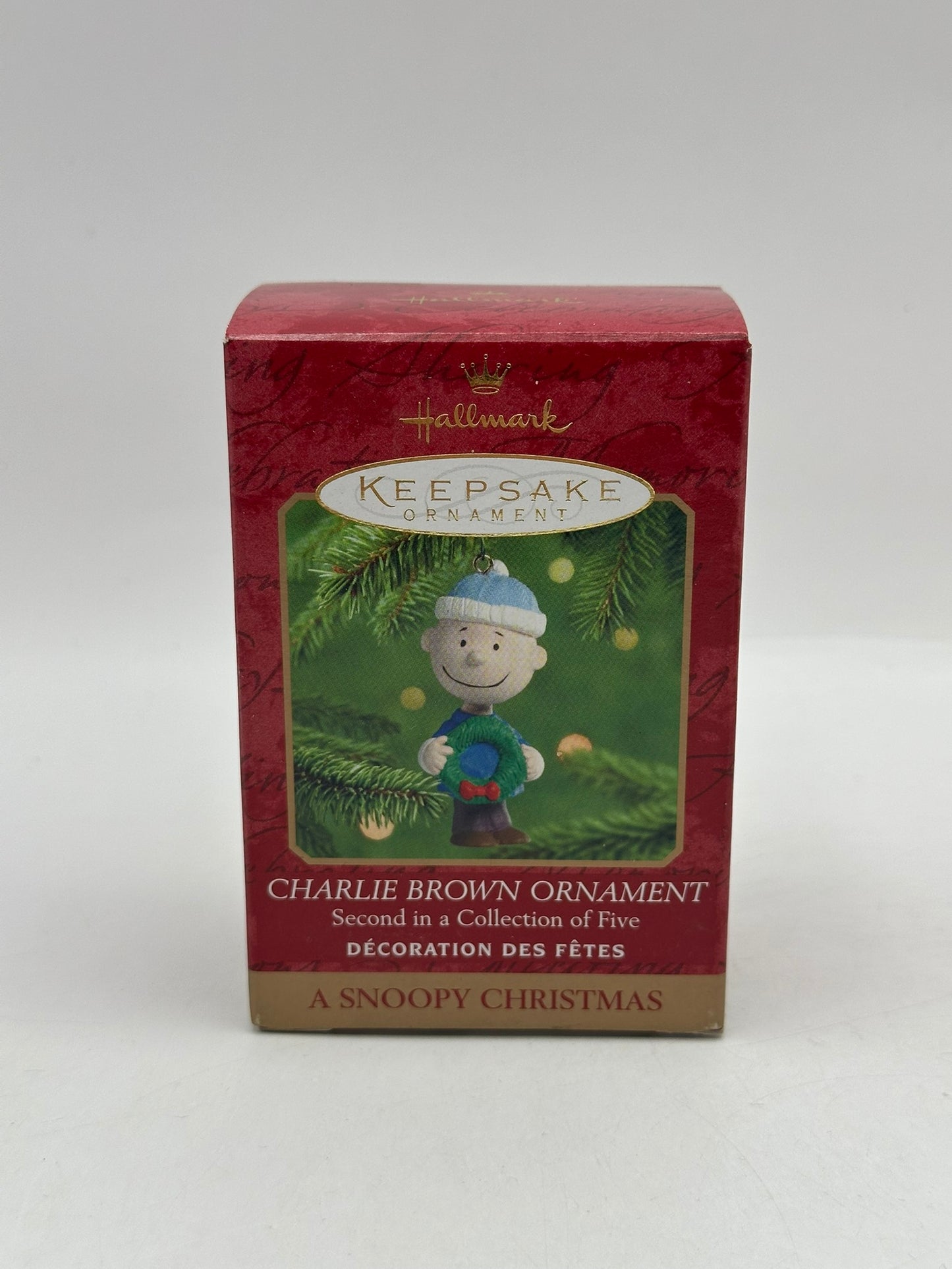 2000 Charlie Brown, A Charlie Brown Christmas, PEANUTS Hallmark Keepsake Ornament