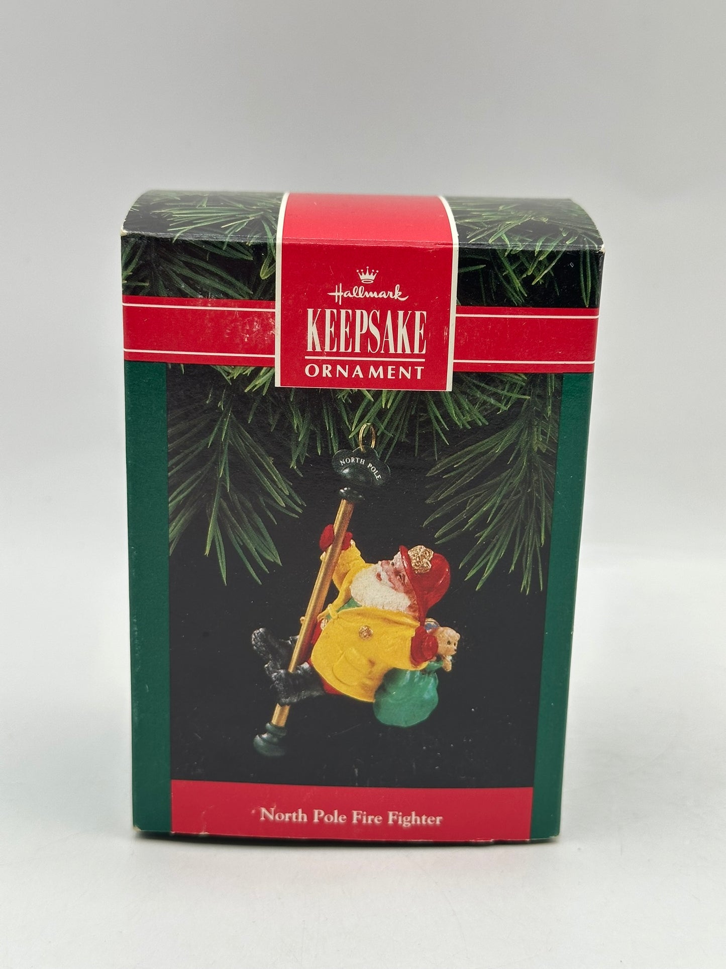 1992 North Pole Fire Fighter Hallmark Keepsake Ornament