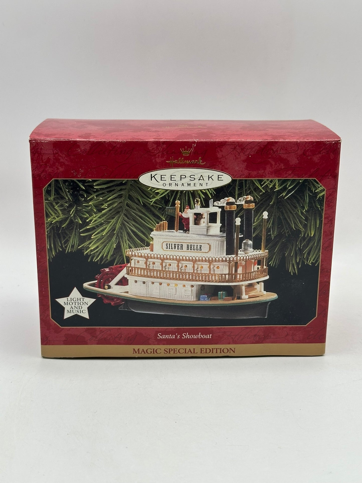 1997 Santa's Showboat Hallmark Keepsake Ornament