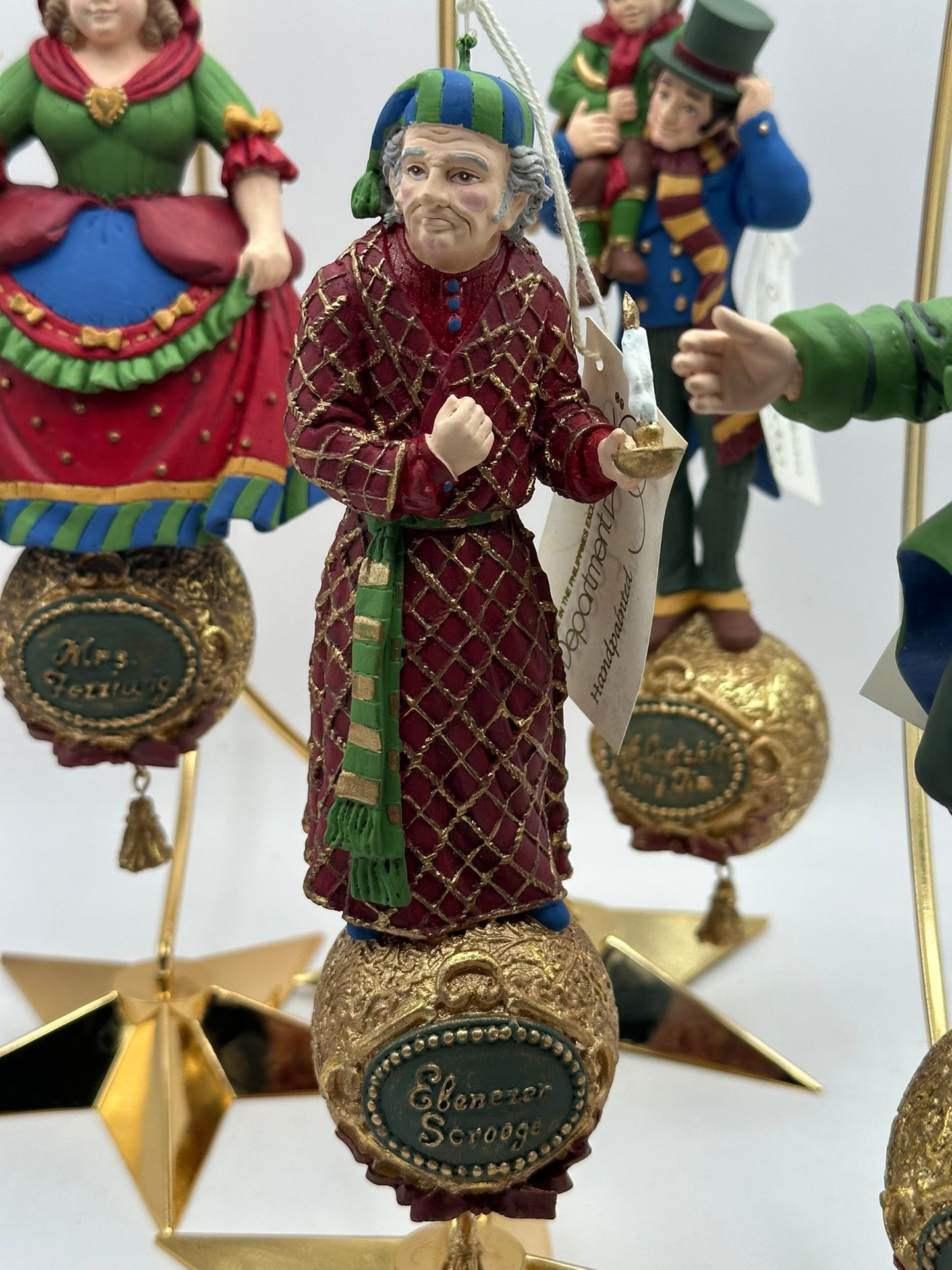 A Christmas Carol (Set of 4) - Department 56 Hanging Ornaments